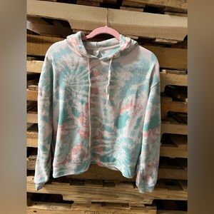 Nordstrom ADY P comfy tye dye crop style sweatshirt